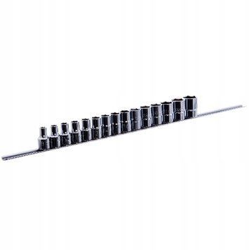 Zdjęcie Zestaw nasadek klucze nasadowe 1/2" 12-kątnych 8-24 mm 15 szt CR-V TOPTUL GAAQ1602U-12 GAAQ1602U-12,