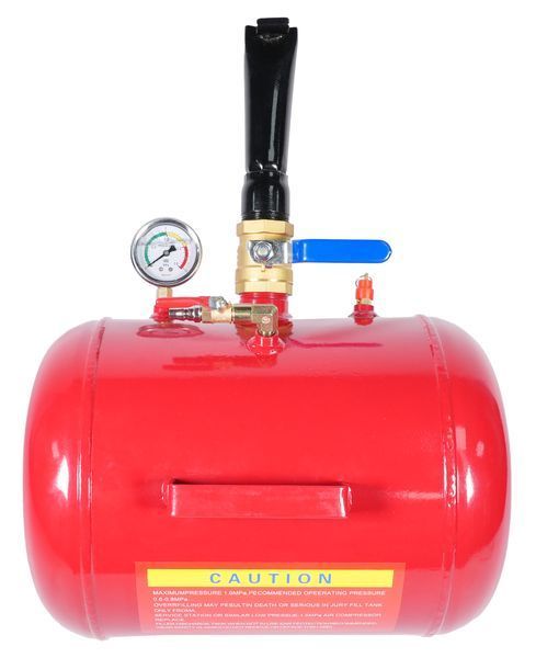 Photo Tire bead seater inflator 38 l pressure tank G.I.KRAFT BSTR38L BSTR38L,