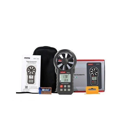 Photo Anemometer wind meter wind speed and temperature tester air velocity measurement BT APP WINTACT WT87B WT87B,