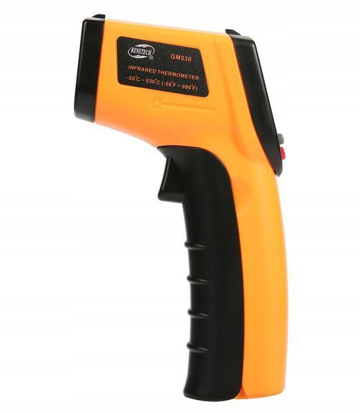 Фото Безконтактний лазерний термометр (пірометр) -50 до +530&deg;C BENETECH GM530 GM530,
