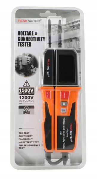 Zdjęcie Multimetr uniwersalny tester pr&oacute;bnik napięcia miernik prądu PEAKMETER PM8200B PM8200B,