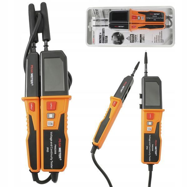 Zdjęcie Multimetr uniwersalny tester pr&oacute;bnik napięcia miernik prądu PEAKMETER PM8200B PM8200B,