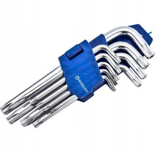 Photo Torx hex key set with hole t10&ndash;t50 9 pcs STANDART TKS0901 TKS0901,