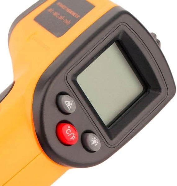 Zdjęcie Pirometr termometr bezkontaktowy laserowy bezdotykowy podczerwień -50 +400&deg;C BENETECH GM320 GM320,