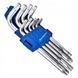 Photo Torx hex key set with hole t10&ndash;t50 9 pcs STANDART TKS0901 TKS0901, view 1,