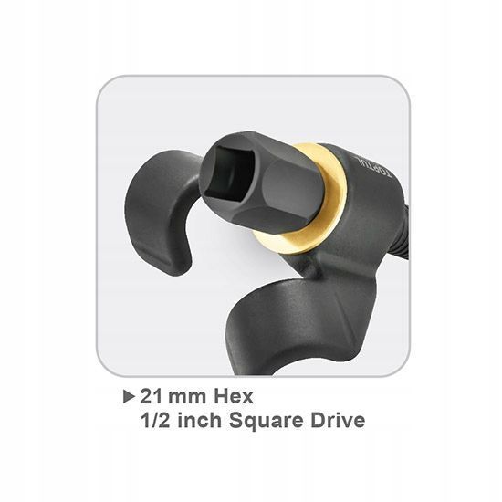 Photo Shock absorber spring compressor McPherson spring clamps 2 pcs 370 mm TOPTUL JEAC0137 JEAC0137,