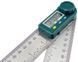 Photo Digital protractor angle ruler 500 mm 360&deg; backlit lcd PROTESTER 5423-500 5423-500, view 5,