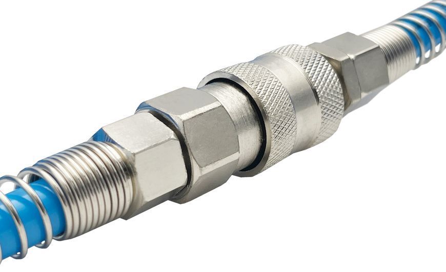 Zdjęcie Wąż przew&oacute;d 6.5x10 mm 15 m spiralny poliuretanowy pneumatyczny do kompresora AIRKRAFT AHC46-G AHC46-G,