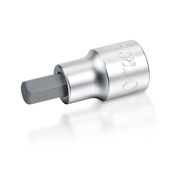 Zdjęcie Nasadka z bitem imbus hex 1/2" 12 mm 55 mm klucz nasadowy TOPTUL BCDA1612 BCDA1612,