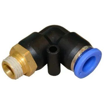 Zdjęcie Złączka pneumatyczna kątowa 8 mm x 1/8" szybkozłączka GZ gwint zewnętrzny AIRKRAFT SPL08-01 SPL08-01,