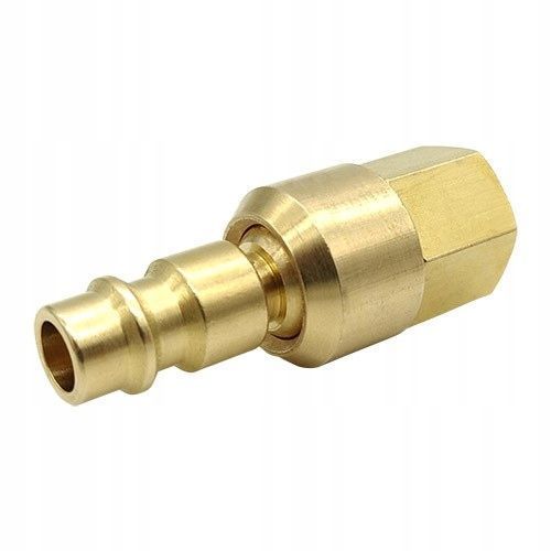 Photo Pneumatic quick coupling 1/4" 360&deg; swivel adapter male type articulated AIRKRAFT W1-1-4 W1-1-4,