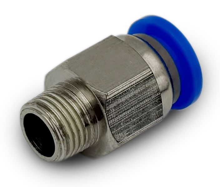 Photo Pneumatic connector 8 mm x 1/8" quick coupling mz external thread for hose AIRKRAFT SPC08-01 SPC08-01,