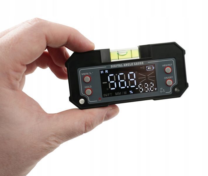 Photo Digital level 4x90&deg; magnetic with protractor PROTESTER PRO-5346 PRO-5346,