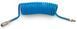 Photo Spiral polyurethane air hose 6.5x10 mm 5 m for compressor AIRKRAFT AHC46-E AHC46-E, view 5,