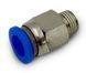 Photo Pneumatic connector 8 mm x 1/8" quick coupling mz external thread for hose AIRKRAFT SPC08-01 SPC08-01, view 1,