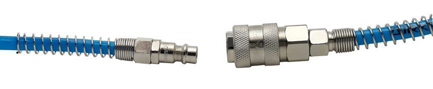 Photo Spiral polyurethane air hose 6.5x10 mm 5 m for compressor AIRKRAFT AHC46-E AHC46-E,