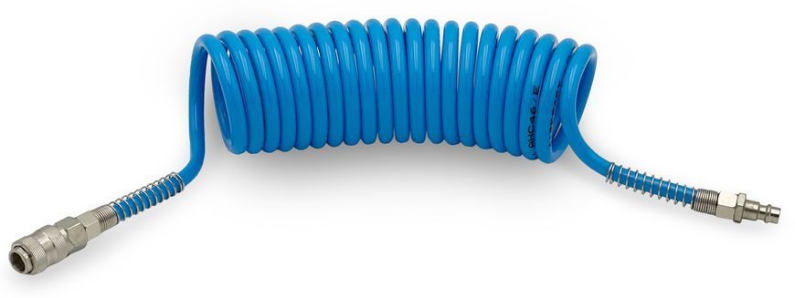 Photo Spiral polyurethane air hose 6.5x10 mm 5 m for compressor AIRKRAFT AHC46-E AHC46-E,