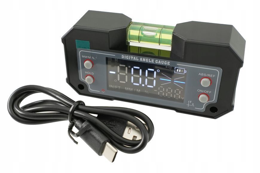 Photo Digital level 4x90&deg; magnetic with protractor PROTESTER PRO-5346 PRO-5346,