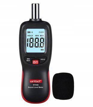 Photo Sound level meter (decibel meter) with Bluetooth and mobile application BENETECH WT85B WT85B,
