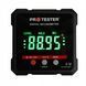 Zdjęcie Kątomierz laserowy cyfrowy 4&times;90&deg; poziomica z magnesem inklinometr miernik PROTESTER 5341-90 5341-90, view 2,