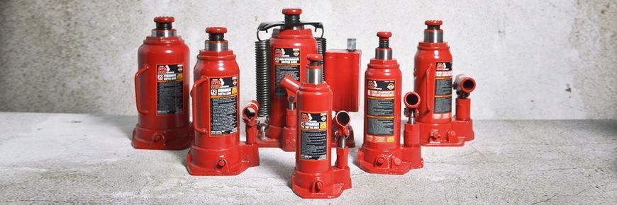 Photo Hydraulic bottle jack 5 t 216&ndash;413 mm with case TORIN T90504S T90504S,