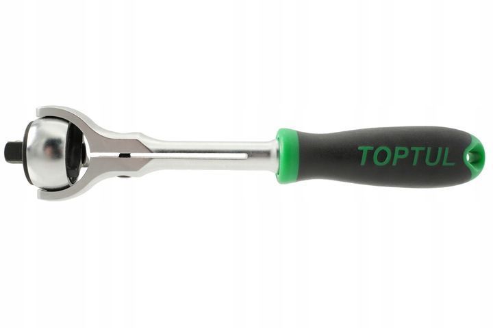 Photo 1/4" Ratchet with 360&deg; Rotating Head 72 teeth 155 mm TOPTUL CJLN0816 CJLN0816,