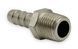 Photo Pneumatic quick coupling 1/4" male adapter to 8 mm hose steel hose plug AIRKRAFT SMH04-05 SMH04-05, view 2,