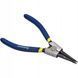 Photo Straight external snap ring pliers 7" 175 mm STANDART CPES0107 CPES0107, view 2,