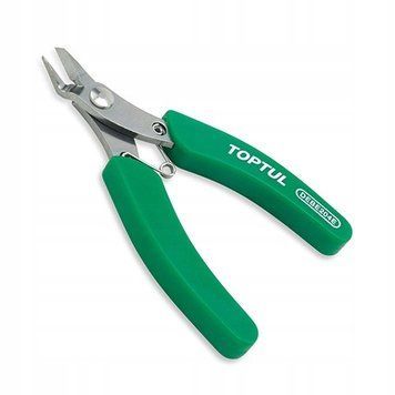 Photo Side cutters diagonal cutting pliers for cables and insulation 112 mm 4.5" TOPTUL DEBE204E DEBE204E,