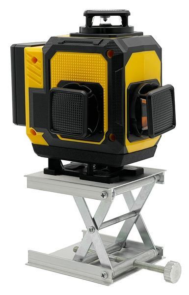 Zdjęcie Poziomnica laserowa poziomica 4d 16 linii krzyżowa 360 laser zestaw statyw PROTESTER LL616G-TR LL616G-TR,