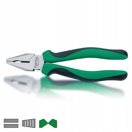 Photo Tool tray pliers set: combination straight cutting &mdash; 4 pcs TOPTUL GBAT0402 GBAT0402,