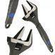 Photo Wide adjustable wrench 10" 250 mm 0&ndash;50 mm with thin jaws STANDART AWSJ3250 AWSJ3250, view 2,