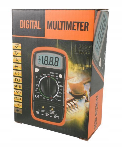 Photo Digital universal multimeter &ndash; electric current meter PEAKMETER PM830L PM830L,