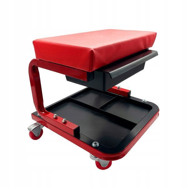 Photo Rolling workshop stool with tool tray + drawer TORIN TR6100C TR6100C,