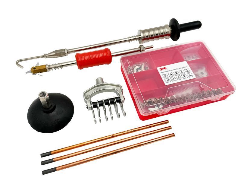 Zdjęcie Spoter spotter zgrzewarka automat do napraw karoserii 220V 5200A G.I.KRAFT GI12114-220 GI12114-220,