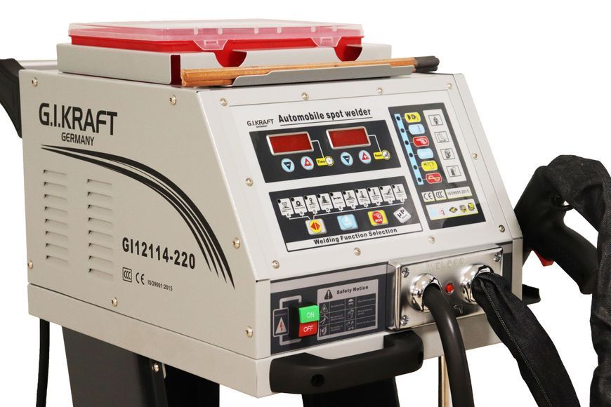 Zdjęcie Spoter spotter zgrzewarka automat do napraw karoserii 220V 5200A G.I.KRAFT GI12114-220 GI12114-220,
