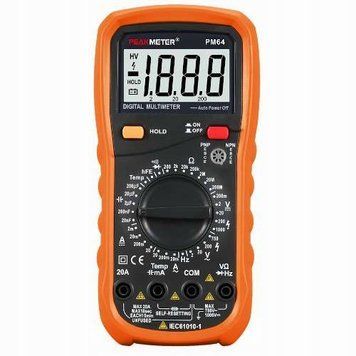 Photo Digital multimeter with thermocouple &ndash; PEAKMETER PM64 PM64,