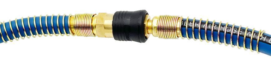 Photo Pneumatic hose 20 m for compressor 20 bar 6x12 mm rubber crimped AIRKRAFT AHC-55D AHC-55D,
