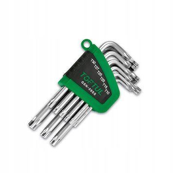 Фото Набір ключів Torx T10&ndash;T50 9 елементів TOPTUL GSN-09SS GSN-09SS,