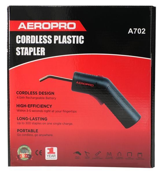 Photo Plastic welding machine hot stapler soldering iron + 500 staples set AEROPRO A702 A702,