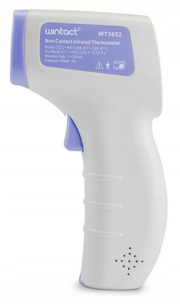 Photo Medical thermometer &mdash; non-contact infrared digital for children WINTACT WT3652 WT3652,