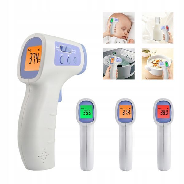 Photo Medical thermometer &mdash; non-contact infrared digital for children WINTACT WT3652 WT3652,