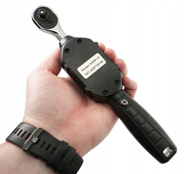 Photo Electronic torque wrench 1/4" 0.3&ndash;10 nm bidirectional double-sided PROTESTER AWM-10 AWM-10,