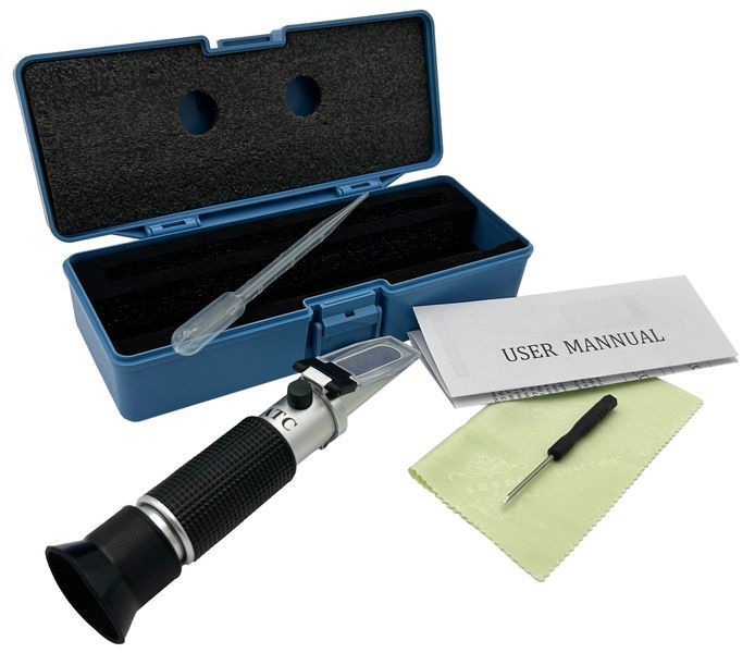 Photo Sugar refractometer 0&ndash;32 % BRIX sugar content tester PROTESTER OPHR0032 OPHR0032,