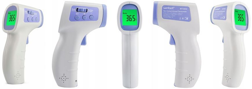 Photo Medical thermometer &mdash; non-contact infrared digital for children WINTACT WT3652 WT3652,