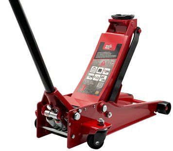 Zdjęcie Podnośnik niskoprofilowy 3 t 80-508 mm 2-tłoki żaba lewarek niski samochodowy TORIN TZ830026X TZ830026X,