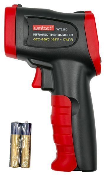 Фото Пірометр безконтактний лазерний термометр -50+950&deg;C  WINTACT WT326D WT326D,