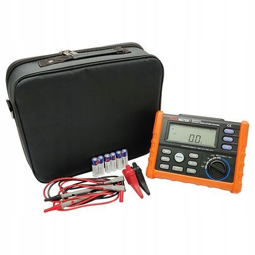 Фото Вимірювач опору ізоляції 0&ndash;10 G&Omega; цифровий тестер мегомметр PEAKMETER MS5203 MS5203,