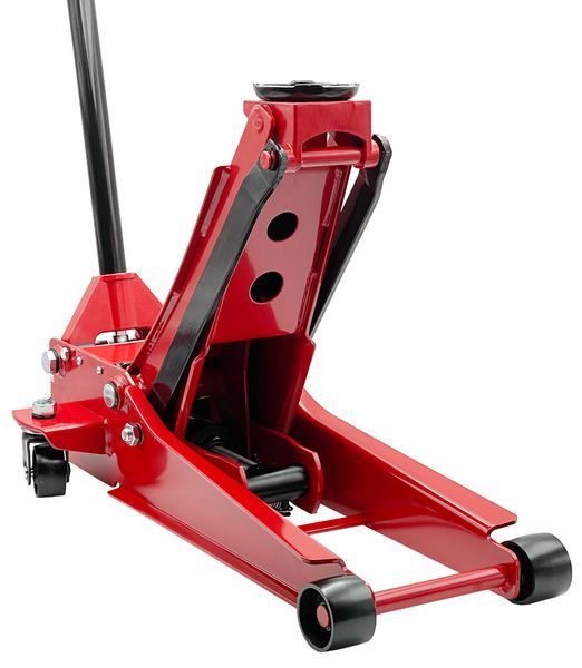Zdjęcie Podnośnik niskoprofilowy 3 t 80-508 mm 2-tłoki żaba lewarek niski samochodowy TORIN TZ830026X TZ830026X,