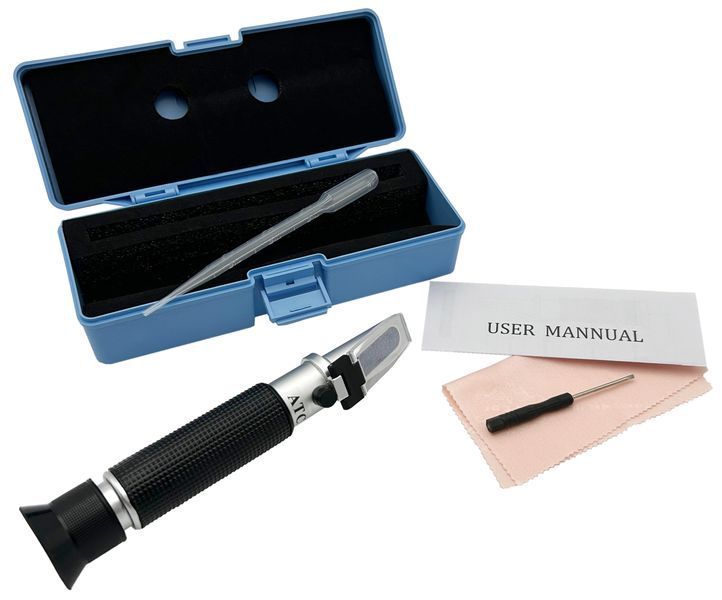 Photo Alcohol refractometer 0&ndash;80% ATC precision meter tester PROTESTER OPHR0080 OPHR0080,